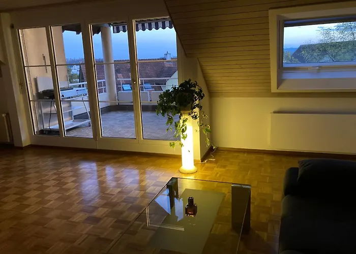 1 Wg Zimmer, Wohnzimmer Mit Kamin, Kueche Voll Ausgestattet, Grosser Balkon Mit Ausblick
