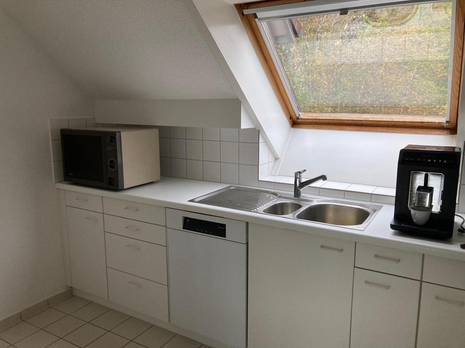 1 Wg Zimmer, Wohnzimmer Mit Kamin, Kueche Voll Ausgestattet, Grosser Balkon Mit Ausblick Homestay